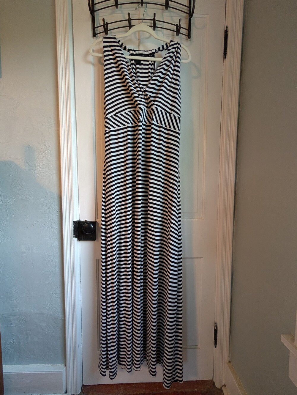 Black And White Maxi dress Ann Taylor XL